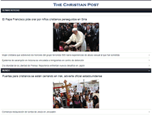 Tablet Screenshot of espanol.christianpost.com