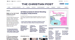 Desktop Screenshot of christianpost.com