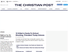 Tablet Screenshot of christianpost.com